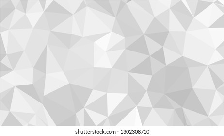 White Polygonal Mosaic Background, Low Poly Style, Vector illustration, Business Design Templates