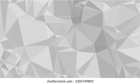 White Polygonal Mosaic Background, Low Poly Style, Vector illustration, Business Design Templates
