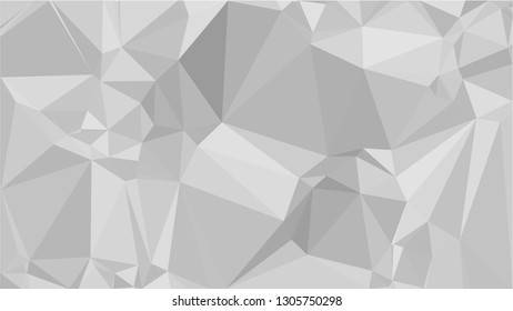 White Polygonal Mosaic Background, Low Poly Style, Vector illustration, Business Design Templates