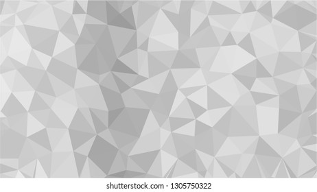 White Polygonal Mosaic Background, Low Poly Style, Vector illustration, Business Design Templates