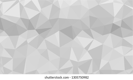 White Polygonal Mosaic Background, Low Poly Style, Vector illustration, Business Design Templates