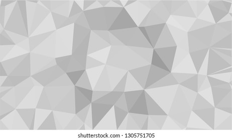 White Polygonal Mosaic Background, Low Poly Style, Vector illustration, Business Design Templates