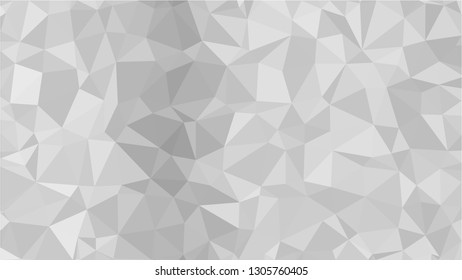 White Polygonal Mosaic Background, Low Poly Style, Vector illustration, Business Design Templates