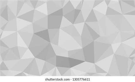 White Polygonal Mosaic Background, Low Poly Style, Vector illustration, Business Design Templates