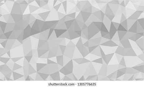 White Polygonal Mosaic Background, Low Poly Style, Vector illustration, Business Design Templates