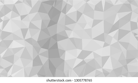 White Polygonal Mosaic Background, Low Poly Style, Vector illustration, Business Design Templates