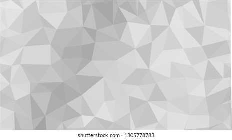 White Polygonal Mosaic Background, Low Poly Style, Vector illustration, Business Design Templates