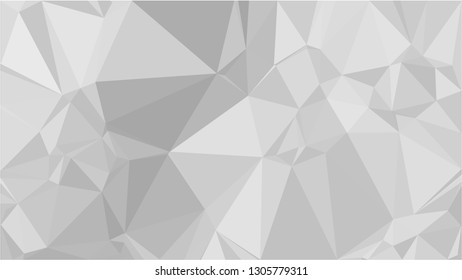White Polygonal Mosaic Background, Low Poly Style, Vector illustration, Business Design Templates