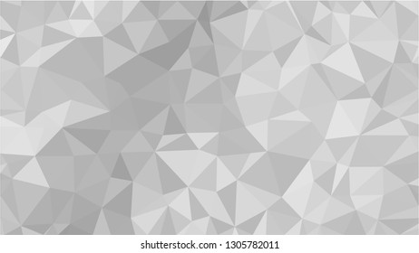 White Polygonal Mosaic Background, Low Poly Style, Vector illustration, Business Design Templates