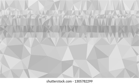 White Polygonal Mosaic Background, Low Poly Style, Vector illustration, Business Design Templates