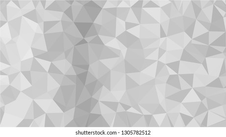 White Polygonal Mosaic Background, Low Poly Style, Vector illustration, Business Design Templates