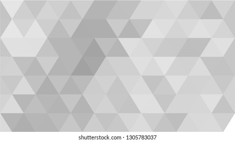 White Polygonal Mosaic Background, Low Poly Style, Vector illustration, Business Design Templates