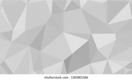 White Polygonal Mosaic Background, Low Poly Style, Vector illustration, Business Design Templates