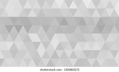 White Polygonal Mosaic Background, Low Poly Style, Vector illustration, Business Design Templates
