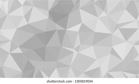 White Polygonal Mosaic Background, Low Poly Style, Vector illustration, Business Design Templates