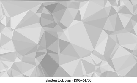 White Polygonal Mosaic Background, Low Poly Style, Vector illustration, Business Design Templates