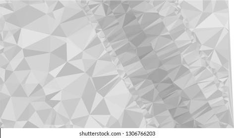 White Polygonal Mosaic Background, Low Poly Style, Vector illustration, Business Design Templates