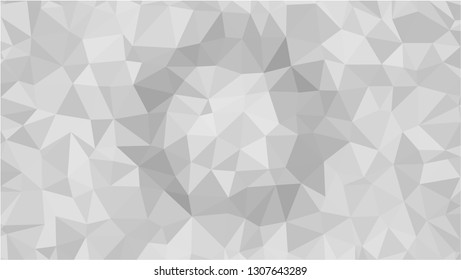 White Polygonal Mosaic Background, Low Poly Style, Vector illustration, Business Design Templates
