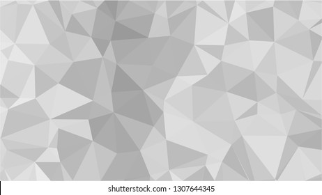 White Polygonal Mosaic Background, Low Poly Style, Vector illustration, Business Design Templates