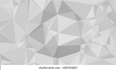 White Polygonal Mosaic Background, Low Poly Style, Vector illustration, Business Design Templates