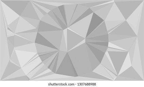 White Polygonal Mosaic Background, Low Poly Style, Vector illustration, Business Design Templates