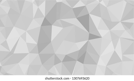 White Polygonal Mosaic Background, Low Poly Style, Vector illustration, Business Design Templates