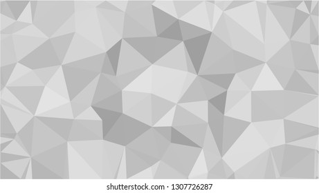 White Polygonal Mosaic Background, Low Poly Style, Vector illustration, Business Design Templates