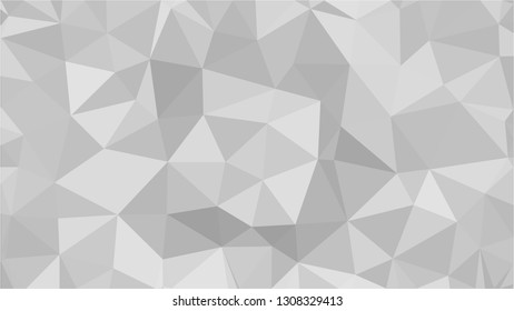 White Polygonal Mosaic Background, Low Poly Style, Vector illustration, Business Design Templates