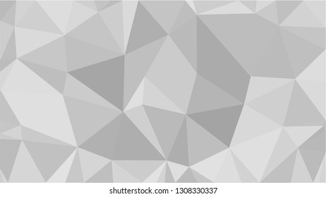 White Polygonal Mosaic Background, Low Poly Style, Vector illustration, Business Design Templates