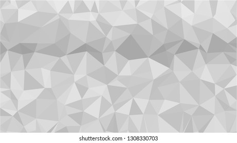 White Polygonal Mosaic Background, Low Poly Style, Vector illustration, Business Design Templates