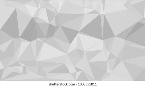 White Polygonal Mosaic Background, Low Poly Style, Vector illustration, Business Design Templates