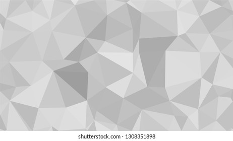 White Polygonal Mosaic Background, Low Poly Style, Vector illustration, Business Design Templates