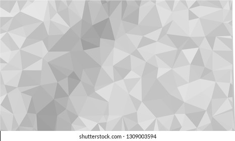 White Polygonal Mosaic Background, Low Poly Style, Vector illustration, Business Design Templates