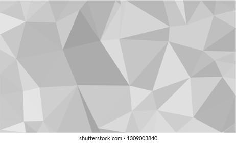White Polygonal Mosaic Background, Low Poly Style, Vector illustration, Business Design Templates