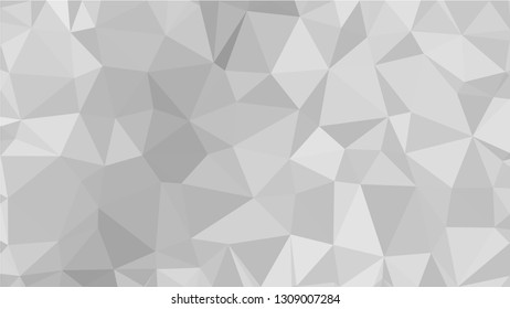 White Polygonal Mosaic Background, Low Poly Style, Vector illustration, Business Design Templates
