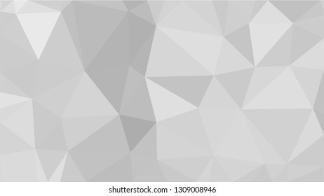 White Polygonal Mosaic Background, Low Poly Style, Vector illustration, Business Design Templates