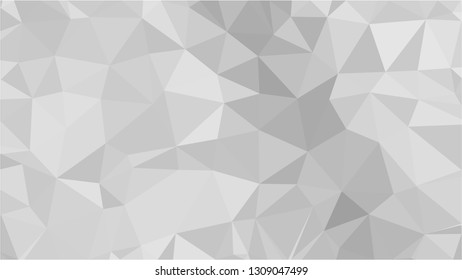 White Polygonal Mosaic Background, Low Poly Style, Vector illustration, Business Design Templates