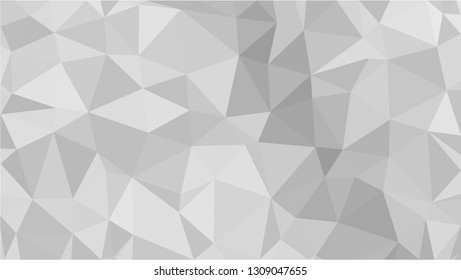 White Polygonal Mosaic Background, Low Poly Style, Vector illustration, Business Design Templates