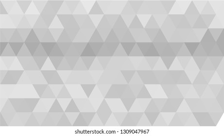 White Polygonal Mosaic Background, Low Poly Style, Vector illustration, Business Design Templates