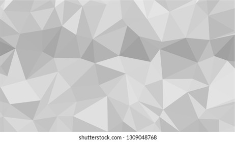 White Polygonal Mosaic Background, Low Poly Style, Vector illustration, Business Design Templates