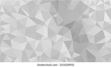 White Polygonal Mosaic Background, Low Poly Style, Vector illustration, Business Design Templates