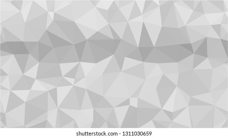 White Polygonal Mosaic Background, Low Poly Style, Vector illustration, Business Design Templates