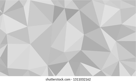 White Polygonal Mosaic Background, Low Poly Style, Vector illustration, Business Design Templates