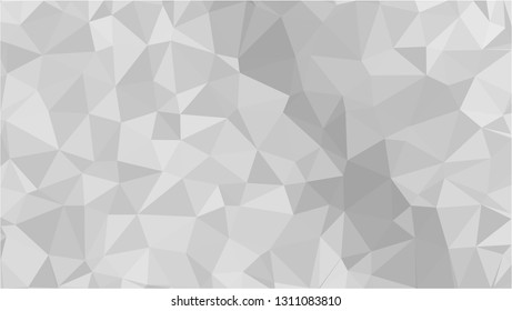 White Polygonal Mosaic Background, Low Poly Style, Vector illustration, Business Design Templates