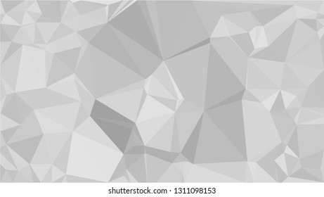White Polygonal Mosaic Background, Low Poly Style, Vector illustration, Business Design Templates