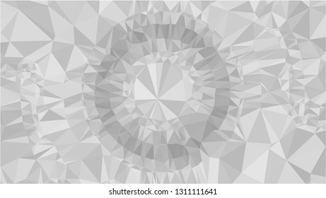 White Polygonal Mosaic Background, Low Poly Style, Vector illustration, Business Design Templates