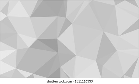 White Polygonal Mosaic Background, Low Poly Style, Vector illustration, Business Design Templates