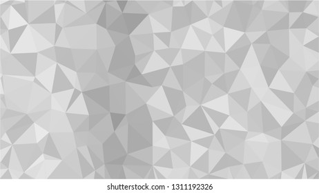 White Polygonal Mosaic Background, Low Poly Style, Vector illustration, Business Design Templates