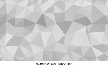 White Polygonal Mosaic Background, Low Poly Style, Vector illustration, Business Design Templates