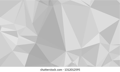 White Polygonal Mosaic Background, Low Poly Style, Vector illustration, Business Design Templates